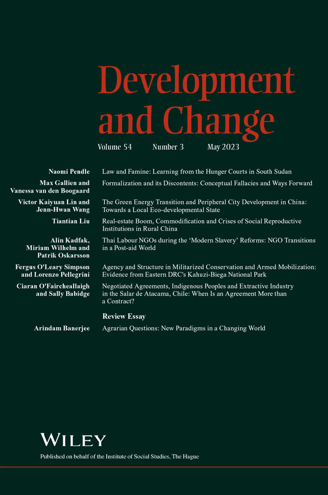 The Green Energy Transition and Peripheral City Development in China: Towards a Local Eco-developmental State